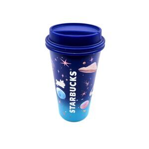 Starbucks Galaxy Tumbler Blue Bunny Moon Theme, Stainless Steel, Collectible